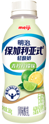 明治ブルガリアのむヨーグルト ライムレモン味　180g