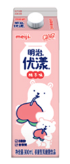 【明治优漾杀菌型乳酸菌饮品 桃子味（900mL）】