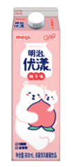 【明治优漾杀菌型乳酸菌饮品 桃子味（900mL）】