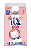 【明治优漾杀菌型乳酸菌饮品 桃子味（400mL）】