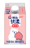 【明治优漾杀菌型乳酸菌饮品 桃子味（400mL）】