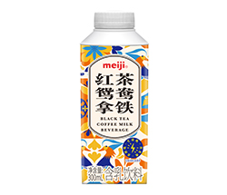 meiji 红茶鸳鸯拿铁含乳饮料