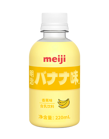 明治香蕉味含乳饮料