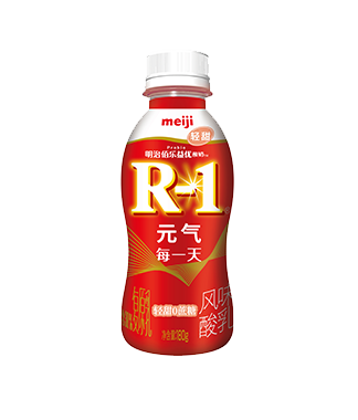 明治佰乐益优 R-1风味酸乳 轻甜0蔗糖