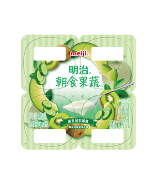 明治朝食果蔬风味酸乳 清香绿果蔬味