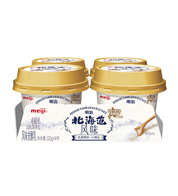 明治绚风味酸乳 低脂肪高膳食纤维（菠萝味）